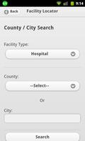 AHCA Mobile Facility Locator syot layar 1