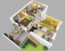 Best 3D house plan design 2018 capture d'écran 2