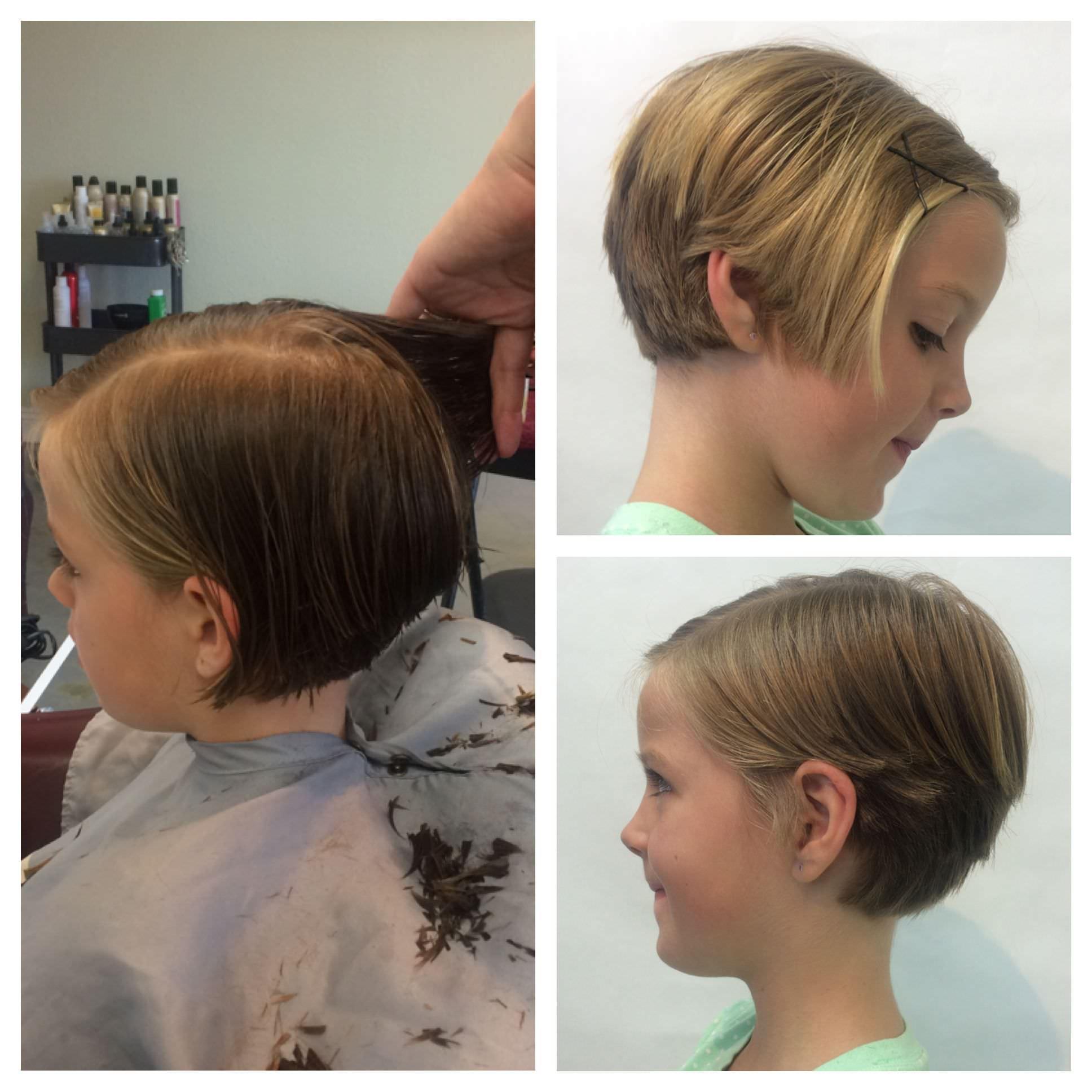 Short hairstyle for girl child APK voor Android Download