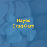 Hayes Drug Card icono
