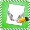 How To Draw :Angel Wings