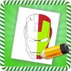 آیکون‌ How To Draw :Avengers Characters