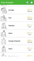 How To Draw :Avengers Characters 截图 1