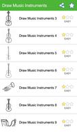 How To Draw :Music Instruments captura de pantalla 1