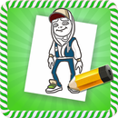 How To Draw :SubwaySurf Game Characters APK