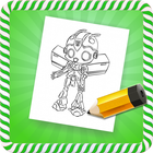 آیکون‌ How To Draw :Robots