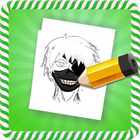 How To Draw :Tokyo Ghoul Characters icon