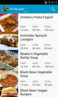 Vegetarian Recipes Screenshot 1