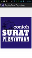 Contoh Surat Pernyataan plakat