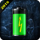 ahorro de bateria-speed charging icon