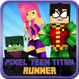Pixel Teen Titans Runner icône