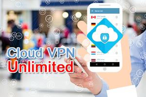 مجانا سحابة VPN نصائح غير محدو الملصق