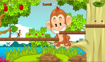 Monkey Jumping Cool capture d'écran 2