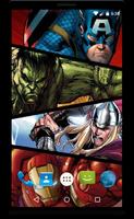 برنامه‌نما Superheros Wallpapers عکس از صفحه