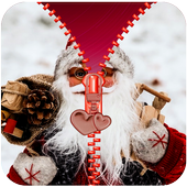 Santa Claus Zipper icon
