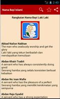 3 Schermata Nama Bayi Islami