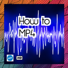 how to mp4 icône