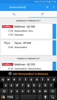 Maldives Flight Schedule स्क्रीनशॉट 3