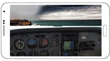 Airplane Pilot Simulator 3D постер