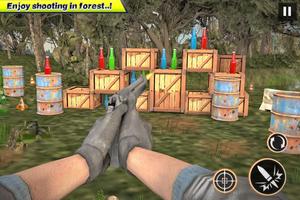 Real Bottle Shooting Game Free - kids Bottle Shoot تصوير الشاشة 3