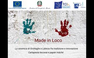 MadeinLoco#Ceramica#Cartapesta پوسٹر