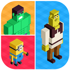 Guess the Blocky Character Quiz - Picture Trivia Zeichen