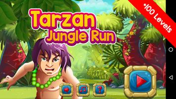 Tarzan Jungle Run Kids Game پوسٹر