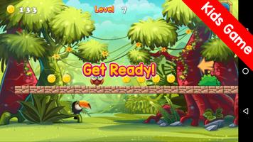 Tarzan Jungle Run Kids Game capture d'écran 2