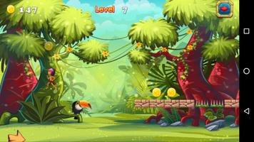 Tarzan Jungle Run Kids Game Ekran Görüntüsü 3