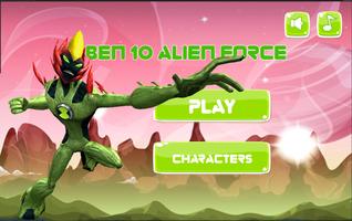 Ultimate Ben Alien Hero Omniverse Affiche
