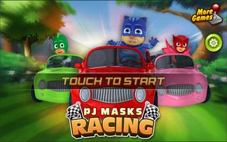 PJ GO Masks Car Racing Cartaz