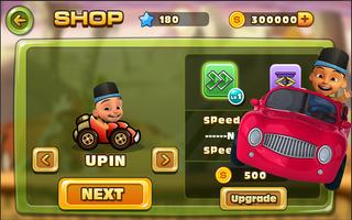 Balapan Mobil Upin Ipin screenshot 2