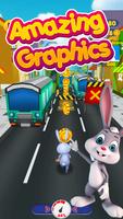 Bunny Rush: Gold Run 3D Game 截圖 1