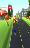 Sonic Halloween Jump: Run & Dash Subway Surf 3D captura de pantalla 2