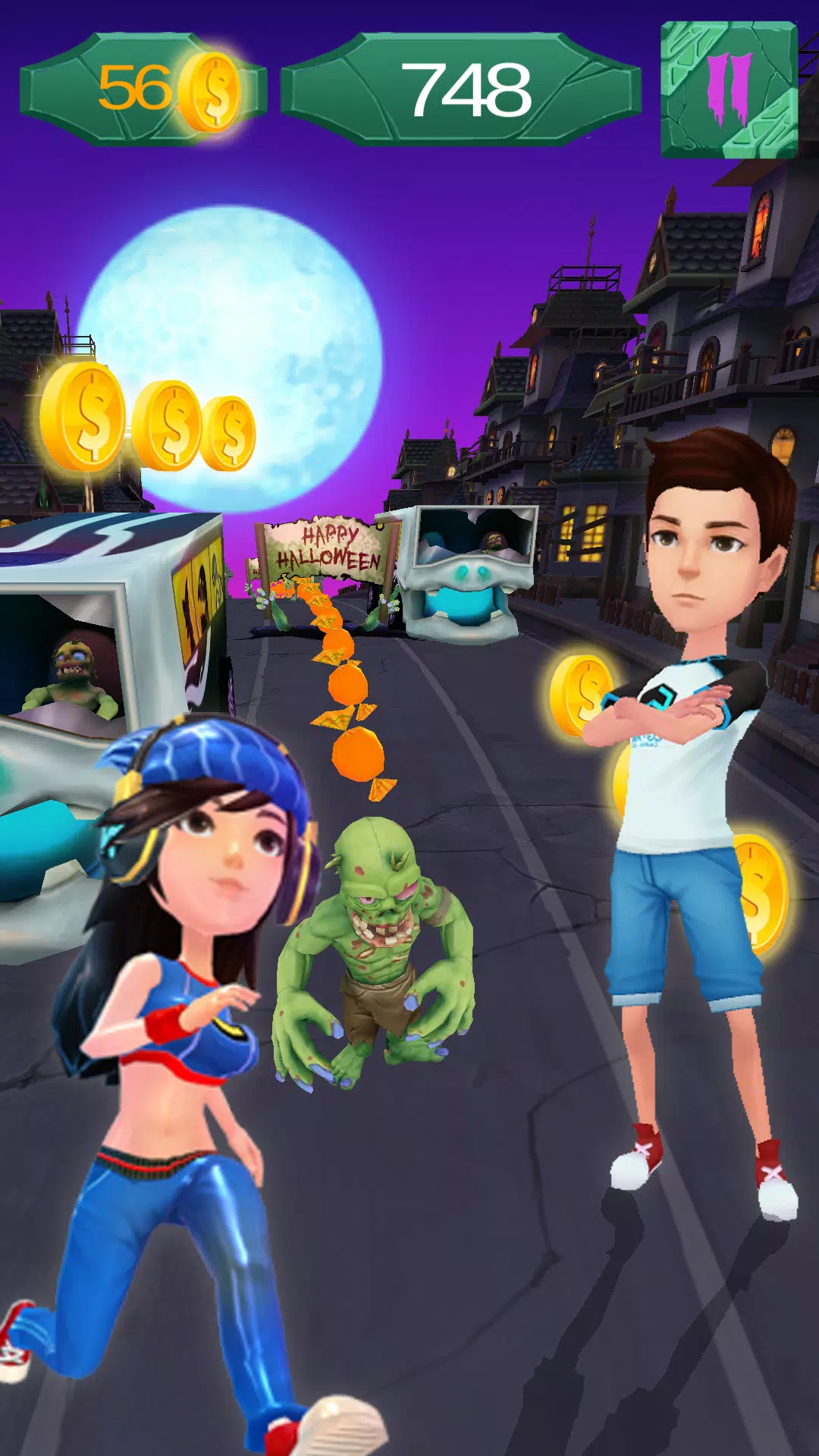 Subway Surf Halloween - Online Game 🕹️