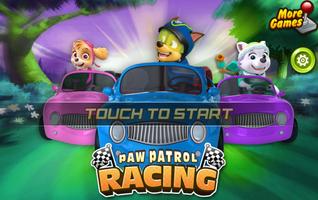 Paw Puppy Patrol Kart Race: Free Car Racing Game 海报