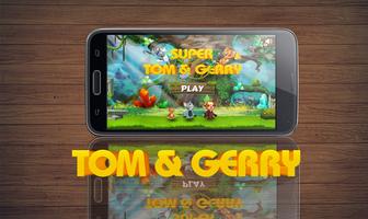 Tom Super Jery Adventure Game Affiche