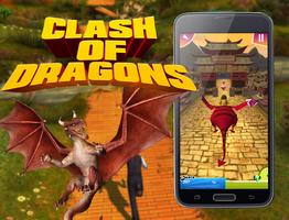 Temple Dragon Runner: Clash of Dragons Affiche