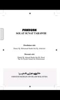 Sembahyang Sunat Tarawih Plakat