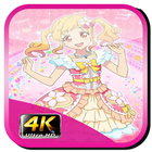 cartoon aikatsu stars wallpaper icon