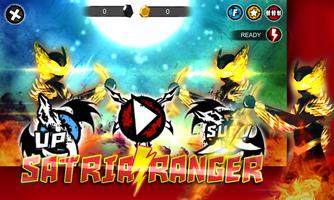 satria ranger power heroes पोस्टर