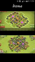 Bases Layouts: Maps for COC capture d'écran 2