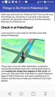 Guide for Pokemon Go تصوير الشاشة 3