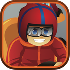 Go Kart Cartoon Racing 3D icône