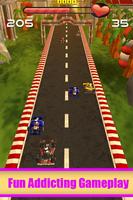 Go Kart Cartoon Racing 3D capture d'écran 3