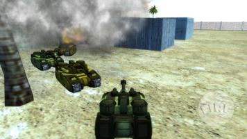 Tank War HD - 3D Group Battle capture d'écran 1