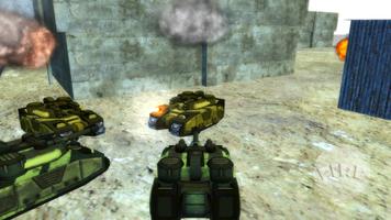 Tank War HD - 3D Group Battle capture d'écran 2