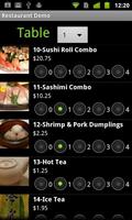 Smart Tag Restaurant Demo captura de pantalla 2