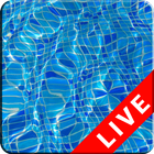 Swimming Pool Live Wallpaper icône