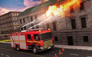 NY City FireFighter Hero: Rescue Truck Simulator syot layar 2